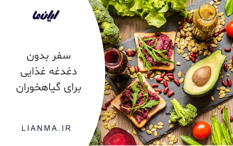 سفر بدون دغغه غذایی برای گیاهخواران