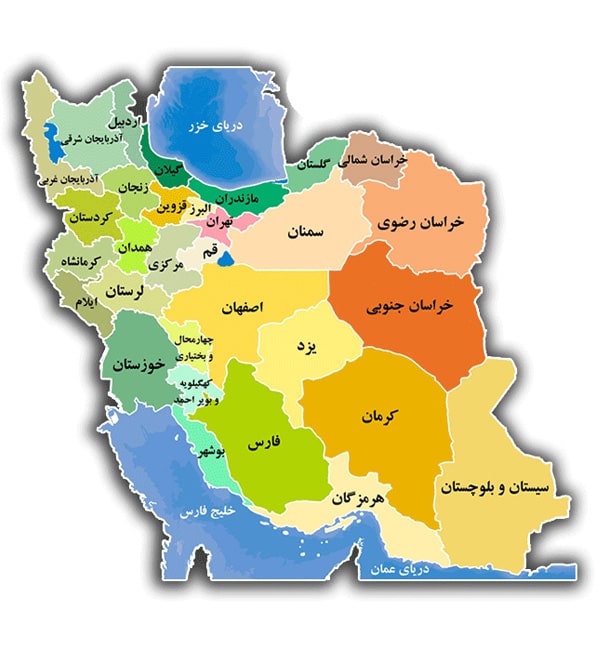 نقشه ایران