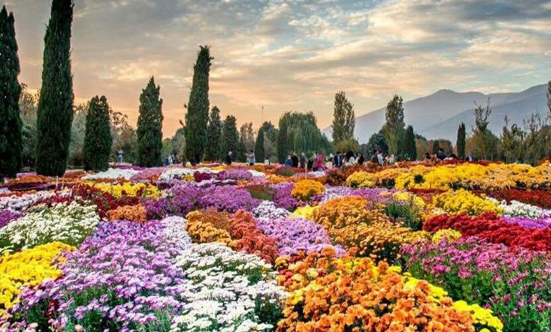 باغ گل شناسی تهران