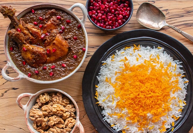خورشت فسنجون خوشمزه