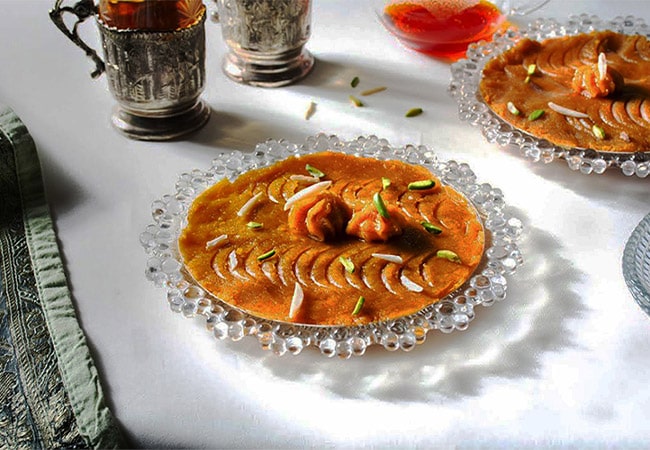 حلوا آرد گندم