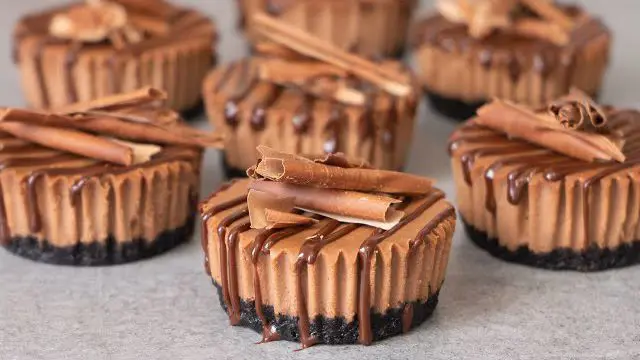 چیز کیک شکلاتی 