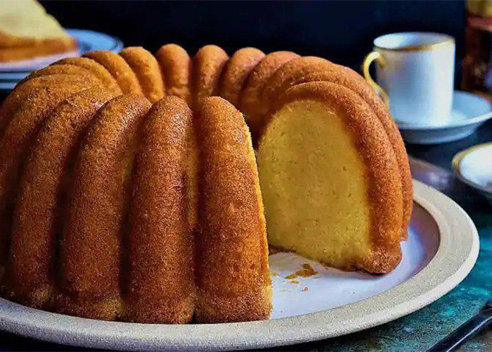 طرز تهیه کیک وانیلی خانگی