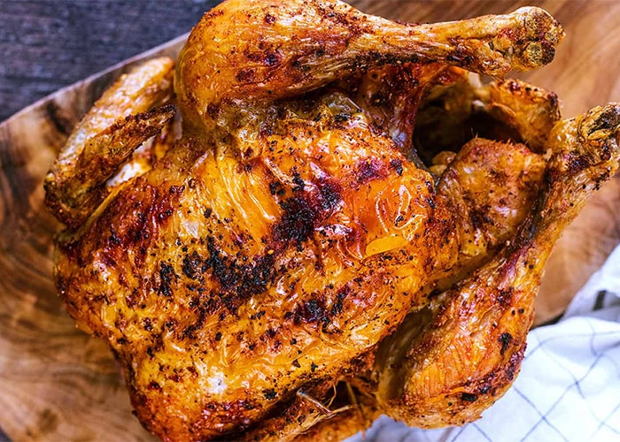 طرز تهیه مرغ شکم پر مجلسی