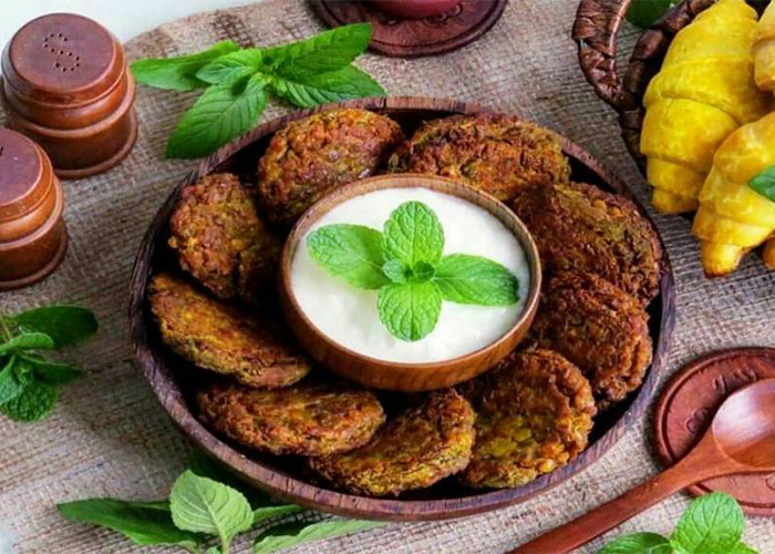 طرز تهیه کتلت گوشت با عدس