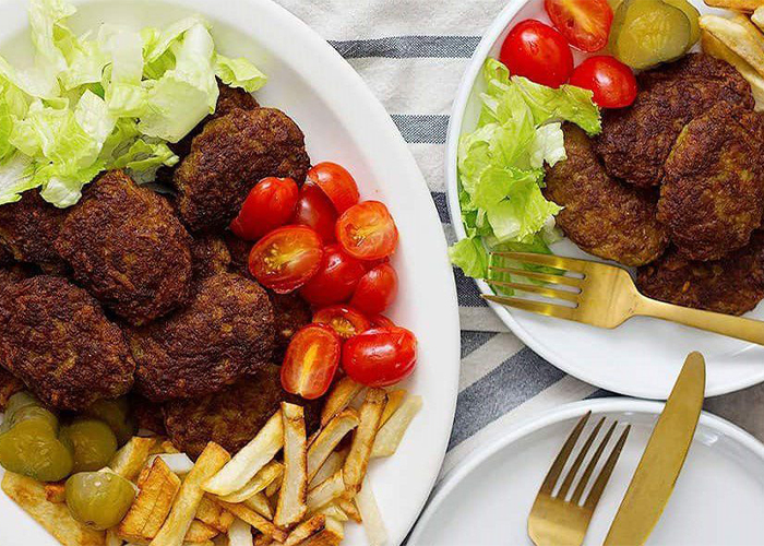 طرز تهیه کتلت گوشت با عدس