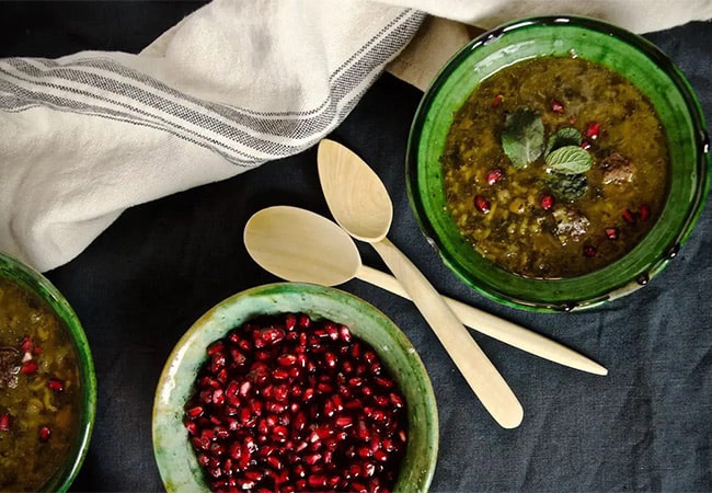 طرز تهیه آش انار