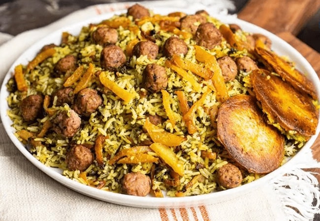 کلم پلو