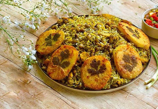 طرز تهیه دمپخت شوید لوبیا