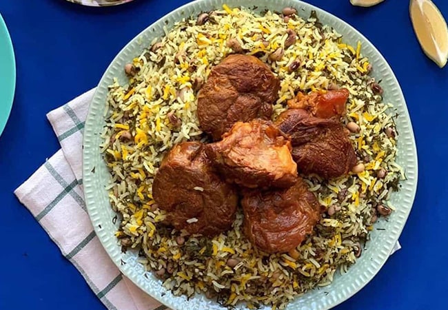 دمپخت شوید لوبیا