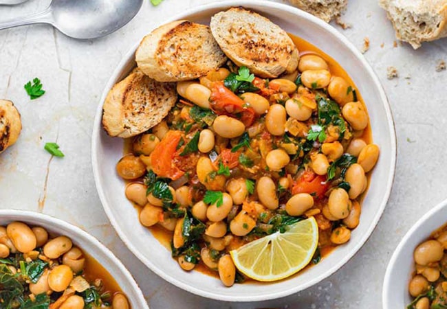 خورشت لوبیای مرغ