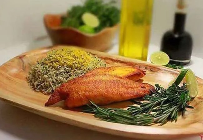 طرز تهیه سبزی پلو با ماهی