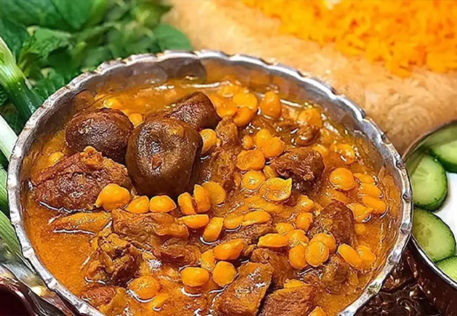 خورشت نخودآله