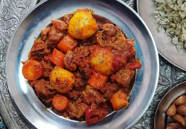 تاس کباب کاشانی