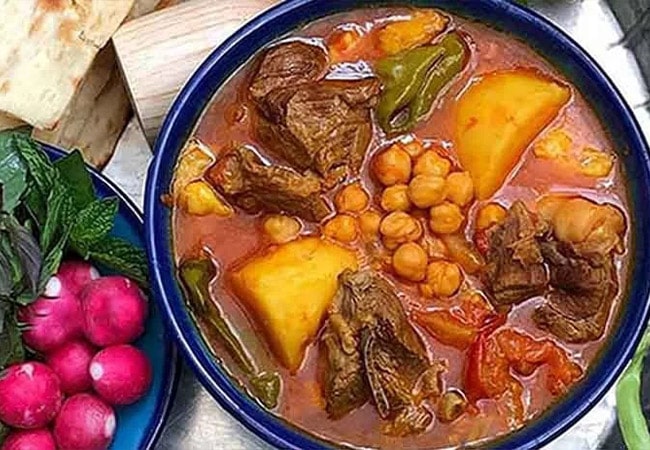 یخنی نخود شیرازی